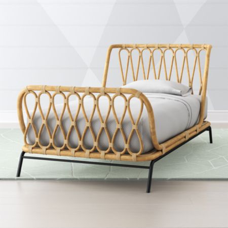 Rattan Kids Bed