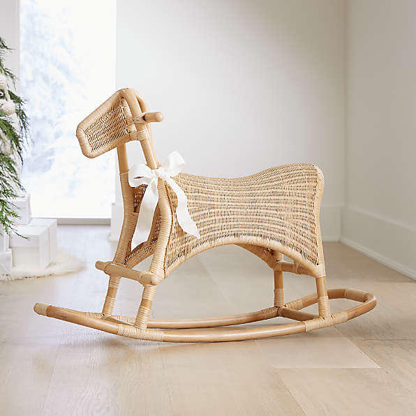 polar bear rocking horse