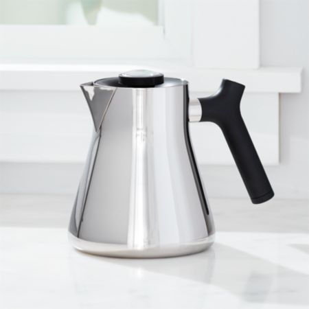 Raven Polished Stainless Steel Tea Kettle