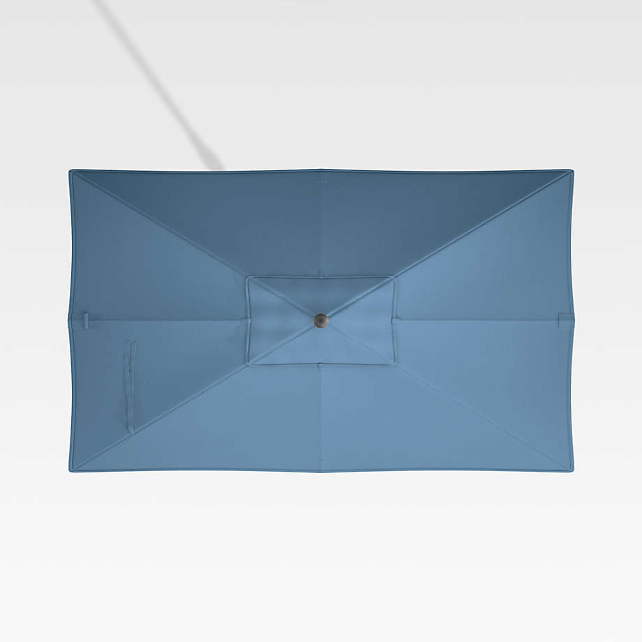 Rectangular Sunbrella Sapphire Umbrella Canopy + Reviews | Crate and