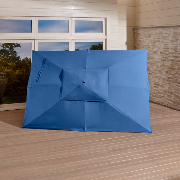 Rectangular Patio Umbrella Replacement Canopy in Patio Umbrellas + Reviews Crate and Barrel
