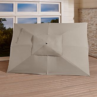 Rectangular Sunbrella ® Stone Umbrella Canopy