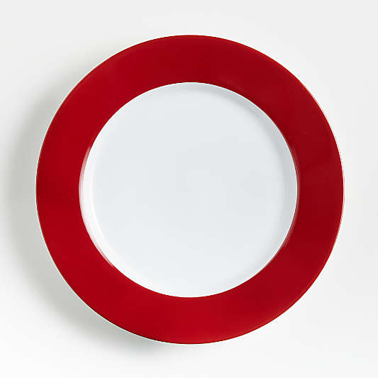 Red Dinnerware Crate and Barrel