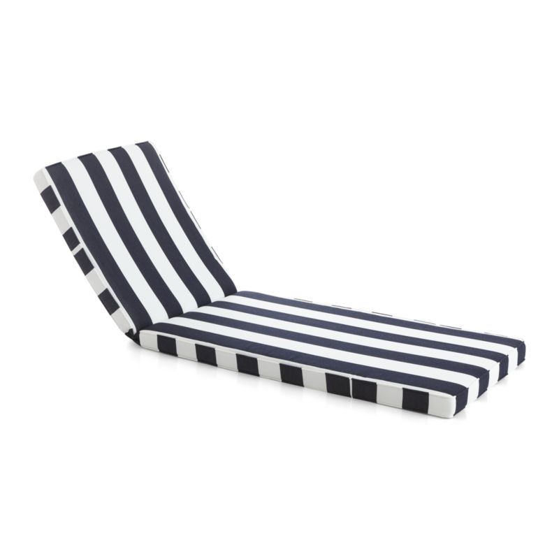 Regatta Sunbrella ® Chaise Lounge Cushion Sunbrella: Cabana Stripe ...