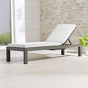 Outdoor Chaise Lounges Canopies Crate And Barrel
