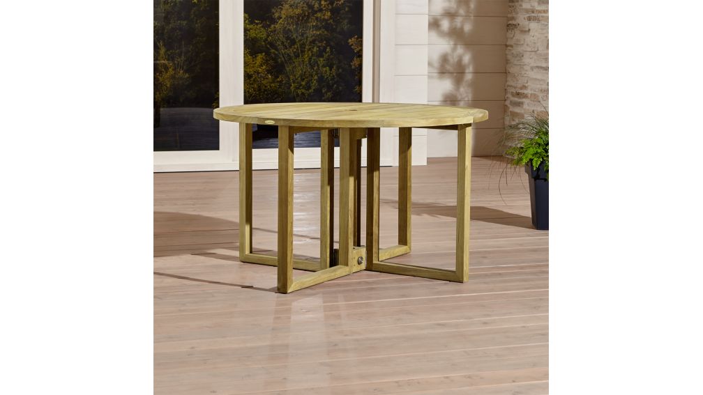 facebook rotate to profile how picture Table Natural  Drop Round Reviews Leaf Regatta  Crate