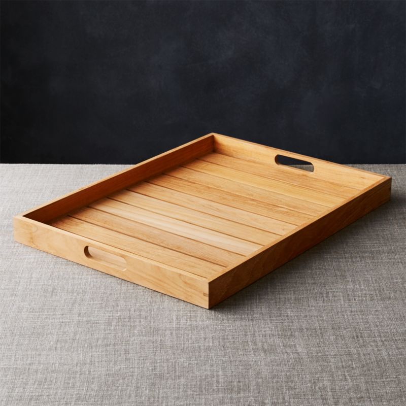 Regatta Serving Tray + Reviews | Crate and Barrel