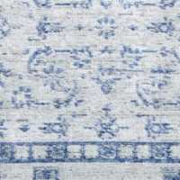 Reims Wool Blend Traditional Handwoven Blue Rug Swatch 12"x18"
