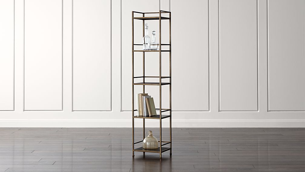 Remi Small Bookcase Crate And Barrel Remi Small Bookcase