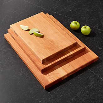 John Boos Cutting Boards Crate And Barrel John Boos Reversible Cherry Cutting Boards