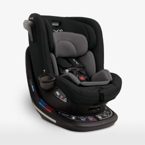 Image of Nuna REVV ™ Caviar Black Convertible Rotating Baby Car Seat