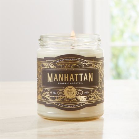 Rewined Manhattan Cocktail Candle