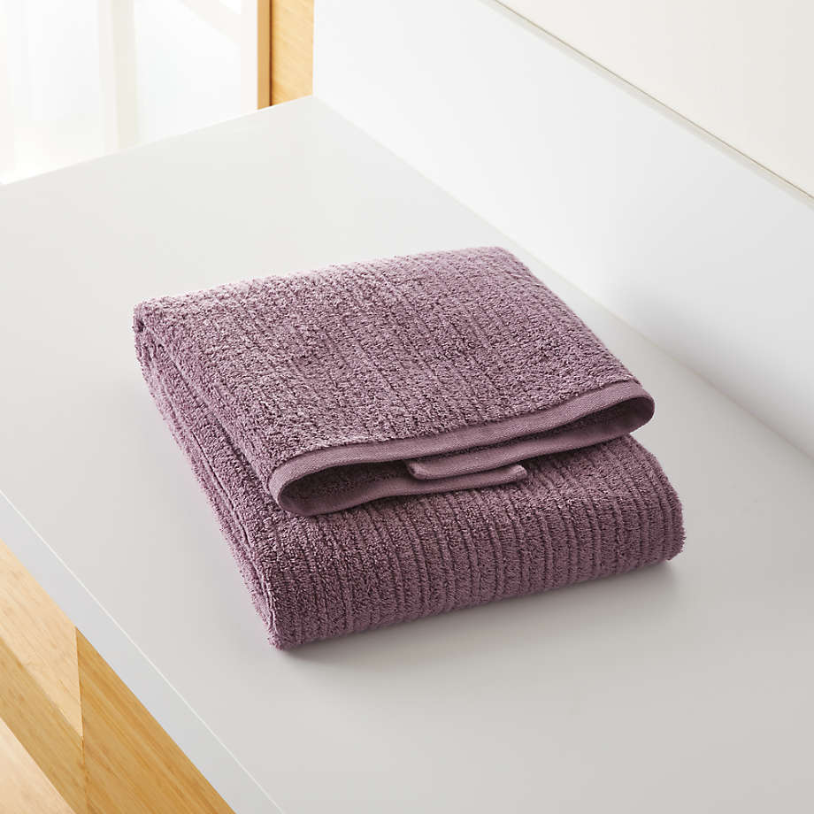 mauve bathroom towels