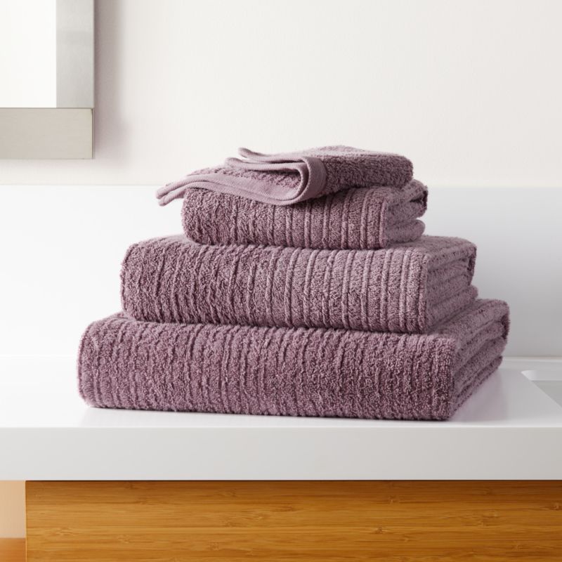 mauve bathroom towels