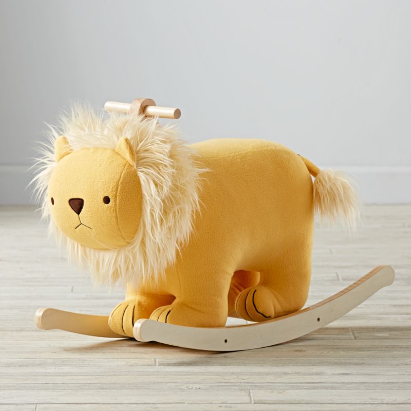 rocking lion toy