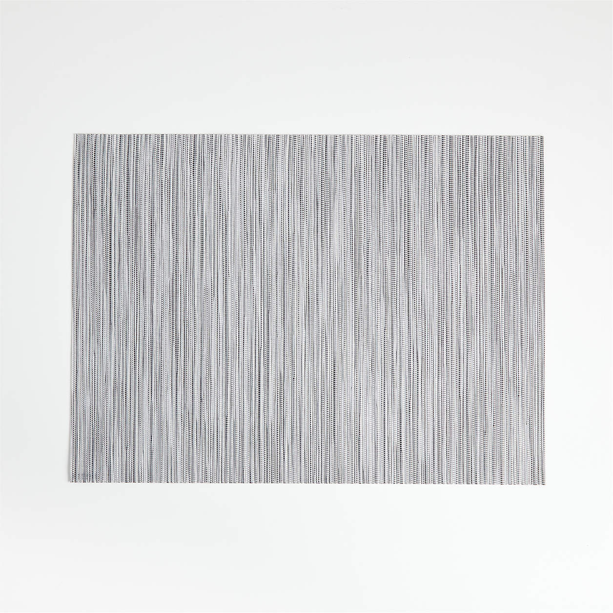 Chilewich Ridge Silver Placemat + Reviews Crate and Barrel