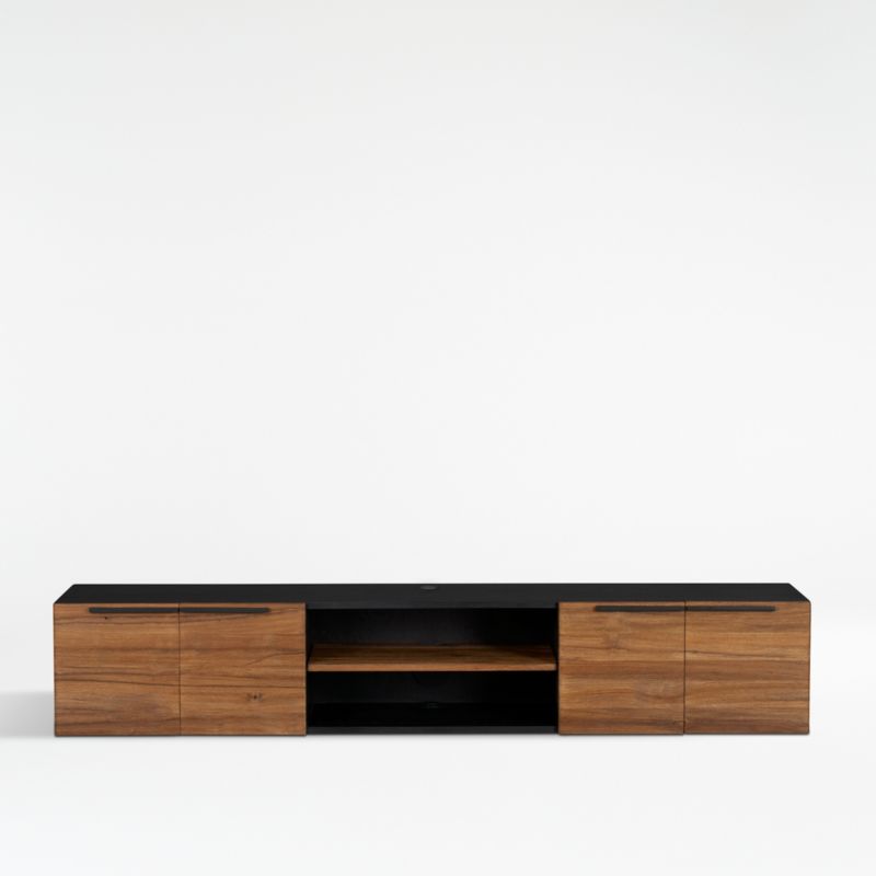 floating media console ikea