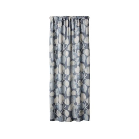 Riona Leaf Print Curtain Panel 50 X96 Reviews Crate And Barrel