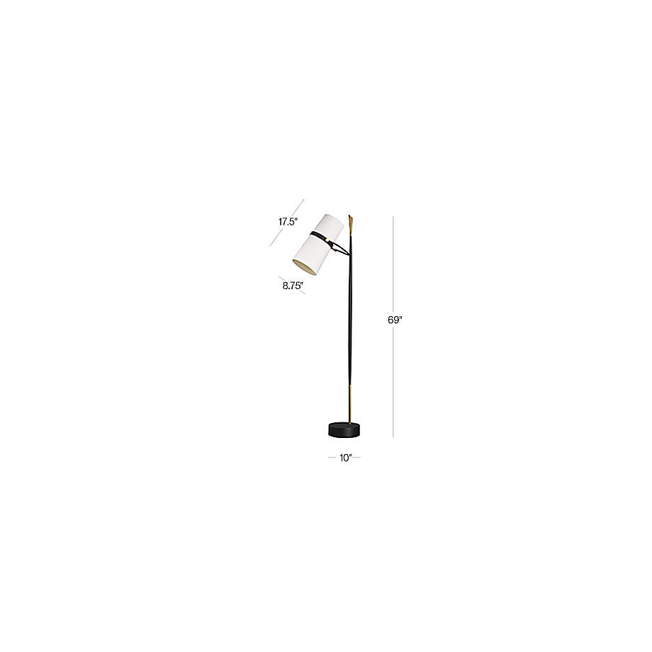 Riston Floor Lamp | Crate and Barrel Riston Floor Lamp | Crate and Barrel on Riston Floor Lamp
id=63576