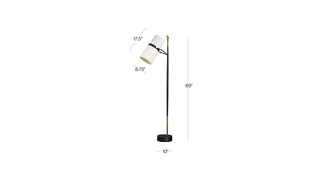 Riston Floor Lamp | Crate and Barrel Riston Floor Lamp | Crate and Barrel on Riston Floor Lamp
id=81068