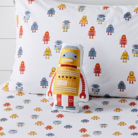 Robot Throw Pillow Crate And Barrel