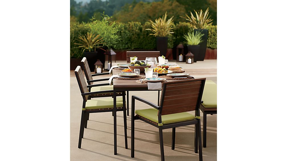 Rocha Rectangular Dining Table Crate and Barrel