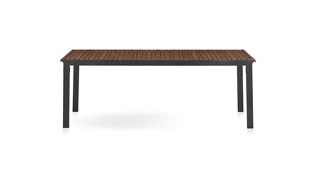 Rocha Ii Rectangular Dining Table Reviews Crate And Barrel
