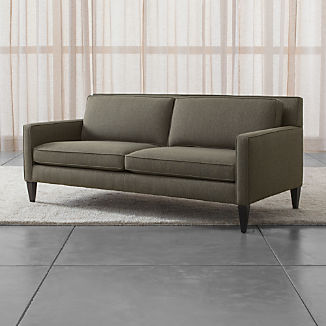 Modern Apartment Sofas Crate And Barrel Roce Midcentury Modern Apartment Sofa