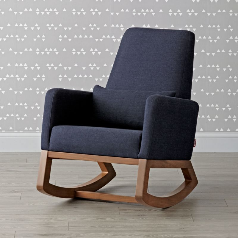 navy glider chair