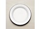 Roulette Blue Band Dinner Plate