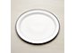 Roulette Blue Band Large Oval Platter