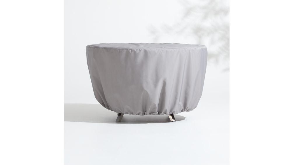 WeatherMAX Outdoor Round Dining Table Cover | Crate and Barrel