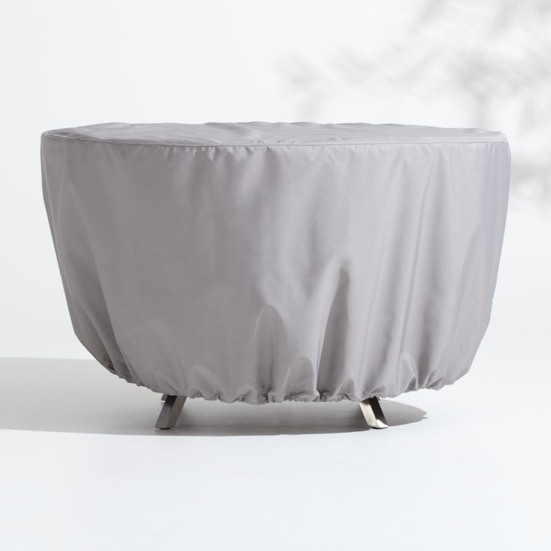 WeatherMAX Outdoor Round Dining Table Cover | Crate and Barrel