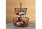 Bendt 2-Tier Iron Fruit Basket