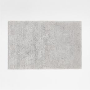 Rylan Organic Cotton Silver Bath Mat 24