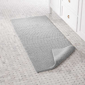 Luxury Bath Rugs Crate And Barrel