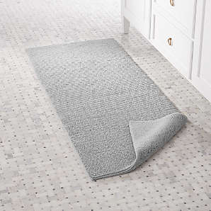 Long Bath Rugs Crate And Barrel