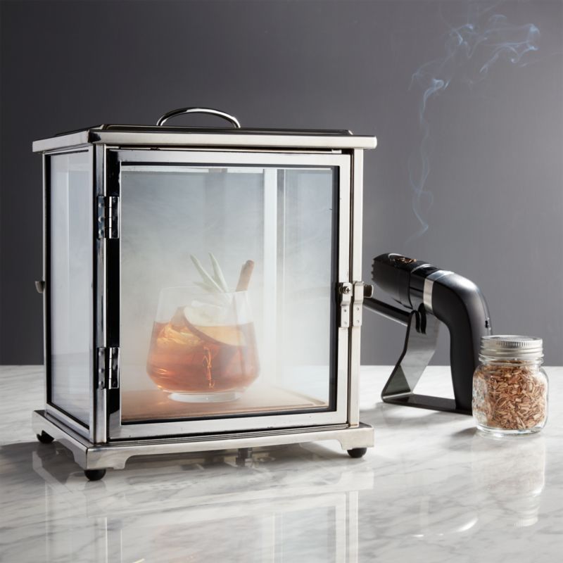 Crafthouse by Fortessa Cocktail Smoking Box + Reviews Crate and Barrel