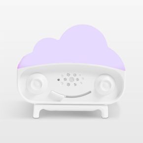 Image of Happiest Baby SNOObie White Smart Soother Baby Noise Machine
