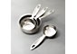 Set of 4 Stainless Steel Measuring Cups