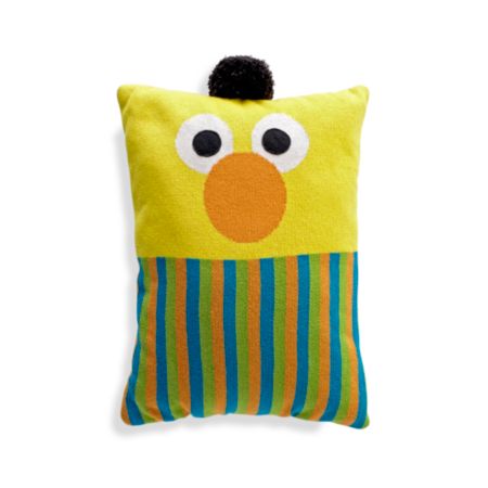 Sesame Street Bert Knit Throw Pillow Crate And Barrel
