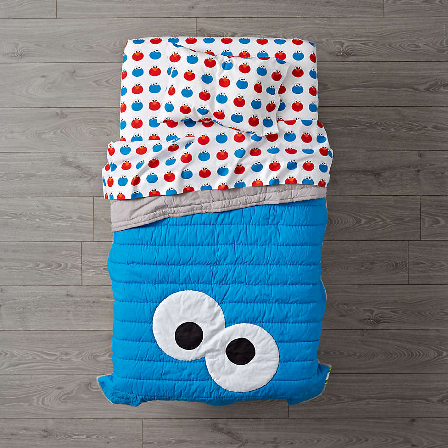 cookie monster crib bedding