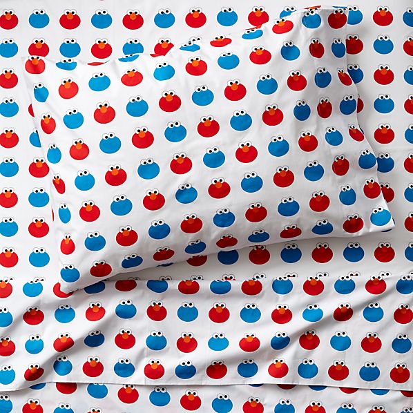 Sesame Street All Eyes Elmo Bedding Crate And Barrel