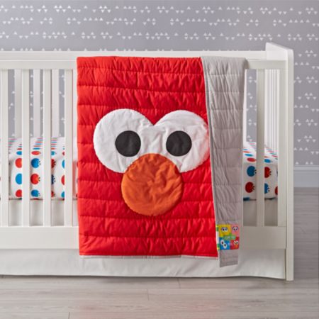 Sesame Street All Eyes Elmo Crib Bedding