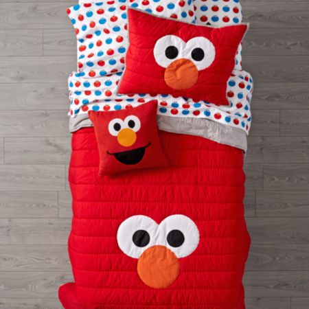 Sesame Street All Eyes Elmo Bedding Crate And Barrel