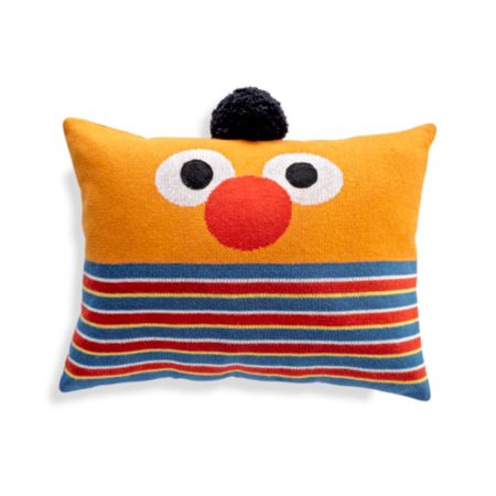 Sesame Street Ernie Knit Throw Pillow Reviews Crate And Barrel
