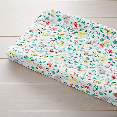 crate and kids changing pad cover