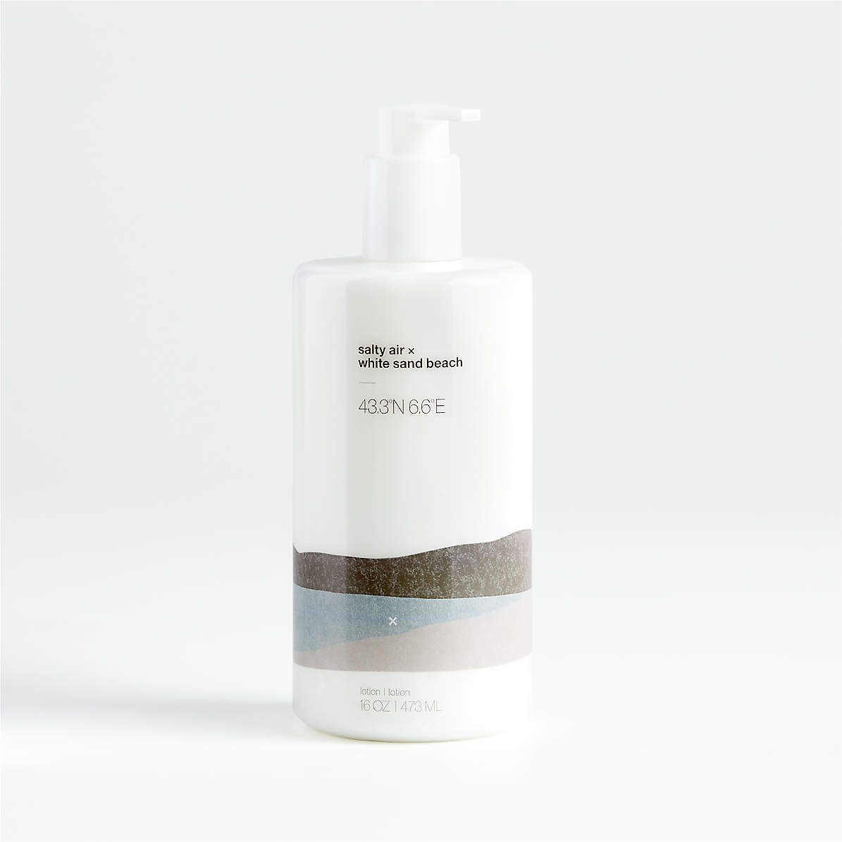 Salty Air And White Sand Beach Scented Hand Body Lotion Reviews Crate And Barrel