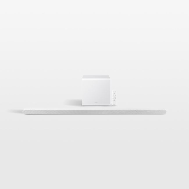Samsung Ultra-slim 3.1.2ch. Wireless Dolby ATMOS White Soundbar & Subwoofer with Q-Symphony