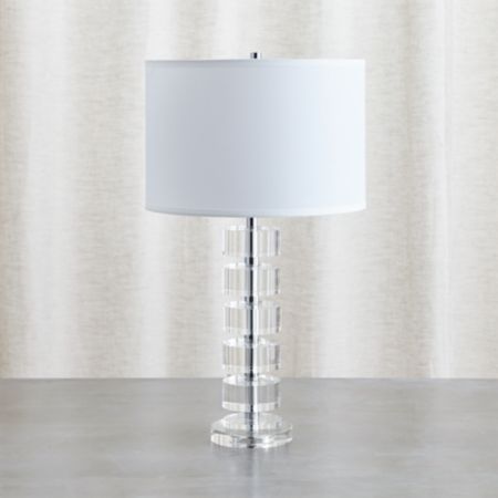 Sasha Crystal Table Lamp Reviews Crate And Barrel